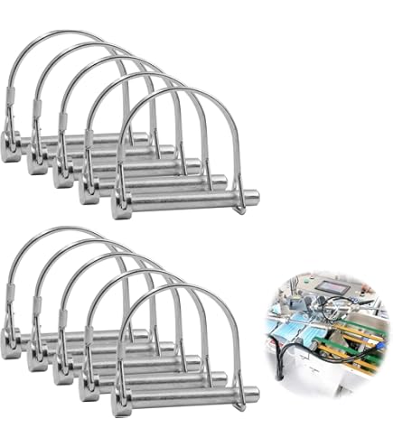 Perno Di Sicurezza Dell'accoppiatore Del Rimorchio A Sgancio Rapido - Foto 11