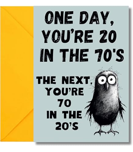 70th Birthday Card For Men With Motorbike Design - Traditional Male Birthday Card For Husband, Dad, Brother