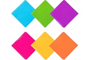 SHUDYEAR 120 Pcs Multicolor Paper Napkin,2 Ply Multicolor Square Napkins,Cocktail Luncheon Napkins for Birthday, Wedding, Family Gathering,Party
