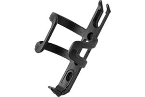 3min19sec Porte-bidon Sidecage - Porte-Bouteille de vélo Pratique avec Ouverture latérale à Gauche ou à Droite - Vis incluses I Porte Gourde VTT Lateral