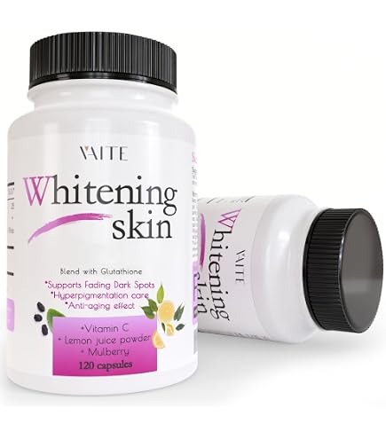 Glutathione Capsules Skin Whitening, Hyperpigmentation Skin Brightening, Glutathione, 5000mcg