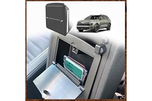 Muslogy for 2023 2024 2025 Sportage Upgraded Armrest Hidden Storage Box Center Console Insert Secret Organizer Compartment Compatible with Kia Sportage 2025 2024 2023 NQ5 Accessories(Upgraded)