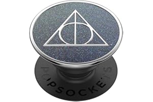 PopSockets PopGrip - Soporte y Agarre para Teléfonos Móviles y Tablets con un PopTop Intercambiable - Deathly Hallows