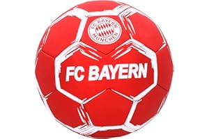 FC Bayern München I piłka nożna, piłka do gry, rozmiar 5, czerwony/biały