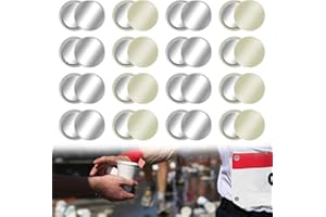 HINGTAI 16Pcs Magnetic Bib Clips for Runners - No-Puncture Fixing System, Industrial Strength Magnetic Bib Boards Ultra-Thin Reusable for Marathon, Triathlon, School Sports Events