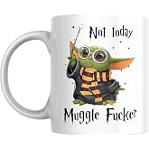 Not Today Muggle Fu*ker Coffee Mug Cute Funny Mug Cup