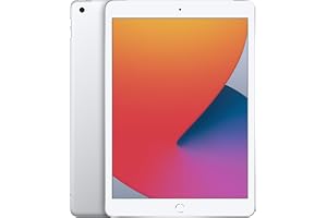 Apple iPad 2020 (10,2-zoll, 32GB) Silber (Generalüberholt) | Wi-Fi + Zellular