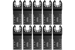 NEW_SOUL 10Pcs Universal Oscillating Quick Release Saw Set Multitool Tool Blade for Bosch Craftsman Dremel Fein Ridgid Tch Makita Milwaukee