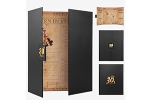 Alowor Born in 1995 UK Vintage Tri-Fold Birthday Poster, 30th Birthday Gift for Men/Women, Dual-Fold Childhood/Teen Memories Card Newspaper with Retro Party Decorations, Perfect Home Decor