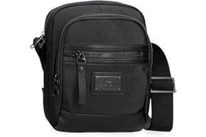 Pepe Jeans Blackmore, bandolera, riñonera, carterón, fabricada en poliéster y detalles en piel sintética, Tejido acabado repelente al agua. De Joumma Bags