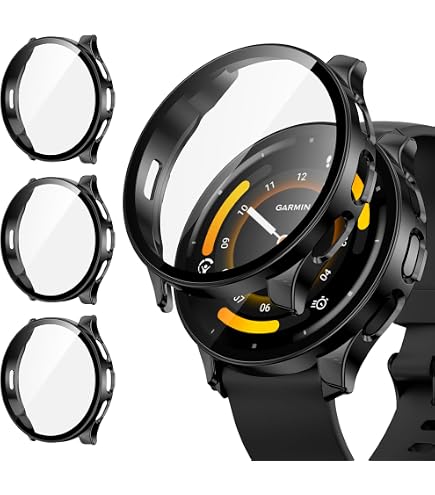 Coque de protection complète avec protection d'écran pour Garmin Venu 2