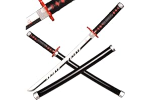 ACTASITEMS Japanese Anime Cosplay Prop ACTASITEMS Wooden Sword - 78cm, Katana -Kamado Tanjirou