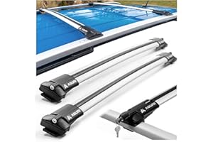 ‎CHROMEMASTER AGURI Prestige II | Kompatibel mit Skoda Kodiaq 2016+ | Dachgepäckträger Dachträger | Geeignet zur Befestigung von Dachboxen, Fahrradträger, Leiter | Robuste Konstruktion aus Alu | TÜV