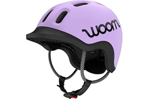 ‎WOOM woom Ready Kids' Helmet, Adjustable Pinch-Free Children's Helmet with Reflective Details for Bicycle Riding, Scooting & Roller Skating, for Girls & Boys (Ages 1-14)