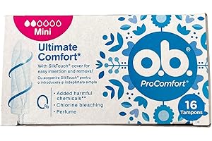O.B. .b ProComfort Mini chłonne wkładki wewnętrzne, 16 szt