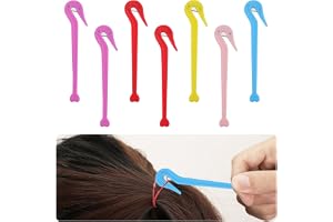 7st Elastiskt Hårband Klippverktyg, Hårbandsborttagningsverktyg Gratis Smärtfritt Hästsvansborttagningsmedel Hårslipsborttagningsverktyg Småbarnsponnyhacka för Att Klippa Ponnygummihår