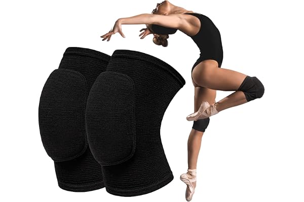 Yuqilin 1 Paire Genouillère Sport,Genouillères Danse Protection Protege Genoux Sport Ensemble Genouillères Sport Unisexes Genouillere Femme Protection Genoux,pour Handball Basketball Course Sport