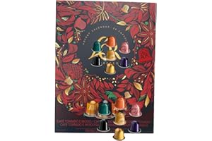 ACL STORES L’OR Coffee Pod Advent Calendar | 24 Assorted Nespresso Compatible Coffee Capsules | Advent Calendar Nespresso 2022 | Christmas Coffee Advent Calendar for Men, Women | Coffee Lovers Gift Set