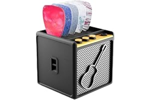 Srumvoat Guitar Pick Holder, Amp Speaker Guitar Plectrum Holder, For Pick Storage And Display, Essential Guitar Accessories, Ideal Christmas Birthday Guitar Gifts for Men Women