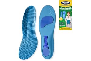 SCHLAFHIMMEL Sofela Semelles OrthoFlex Hallux Valgus Une Journée Entière Sans Douleur (Bleu, 43-46, 1 Paire)