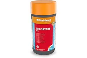 Steinbach Poolpflege Chlortabs 20g, 1 kg, Chlorprodukte, 0757201TD00