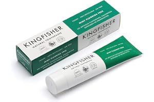 Kingfisher - Mint-fluoridfri, 4 x 100 ml