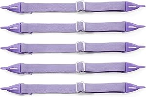 ENZODATE Cinta de sujeción para gafas de niños, banda deportiva para sujeción de gafas (5 piezas por paquete)