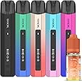 Smok Nfix Pro Kit – 25W Draw Activated Vape Pod Kit – 700mAh Type C Charging E Cigarette Pen Quick Charging – Adjustable Airflow - New Smok LP1 Coils + 10ml E Liquid (Black)