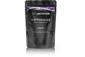 NEO-NUTRITION Nattokinase 60 Capsules | 500 MG 6000 FU Per Capsule | 100% Natural Vegan | Protein Enzyme from Japanese Natto | New & Improved Formula | NEO NUTRITION
