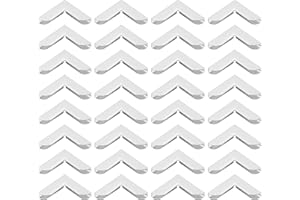 PATIKIL Angoli per Libri in Metallo da 20mm, 50pz Angoli per Foto Proteggi Angoli per Libri Decorativi in Metallo Retrò per Creazione Album Ritagli Rilegatura Libri, Tono Argento