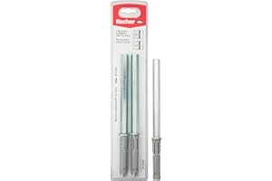 Fischer Reggi Mensola a Scomparsa CFP 14x145 K, per Applicazioni di Mensole, Scaffali e Ripiani su Murature Piene e Semipiene, 2 pezzi, 501639