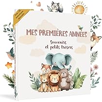 Petit Album Photo 10x15 Album Photo Bébé En Tissu Doux - Livre De Souvenirs De Croissance - Cadeau Naissance Album Tissu Suspendu