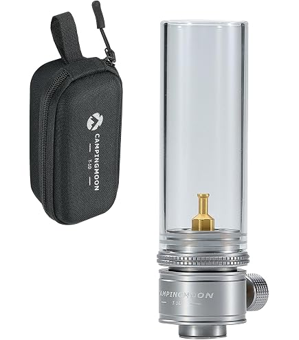 Lanterne De Camping à Gaz Avec Allumage Piézoélectrique - Compatible Cartouches Campingaz - Support Transport Inclus