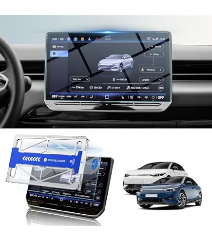 YEE PIN 2 Pezzi Pellicola Protettiva Per Citroën C4 E-C4 2022-2025 – Nano TPU Trasparente Per Schermo Auto - 4