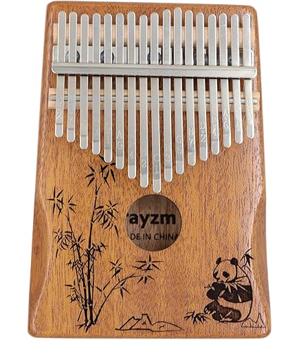 TREELF Kalimba Duimpiano met 21 toetsen, schattige kat, acryl, regenboog helder transparant toetsenbord, vingerpiano muziekinstrumenten, cadeaus voor kinderen en volwassenen