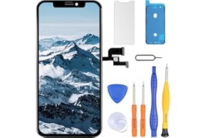 LL TRADER Display for iPhone XS LCD 5.8 Inch Screen Replacement FHD Touchscreen 3D Touch Digitizer Frame Assembly and Repair Kits