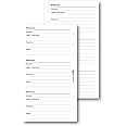 Ricambio Agenda Organizer A Righe 9,5x17 Cm - 50 Fogli 6 Fori, Per Pianificazione - Foto 11