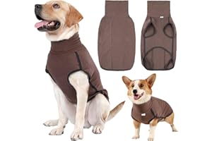HBSFBH Hundepullover,Hundemantel Fleece,Hundepullover Kleine Hunde,Hundepullover Fleece,Winter Warmer Hundepullover,Welpenpullover, Winter Hundepullover Mantel,Hunde Mantel für Kleine Mittlere Hunde