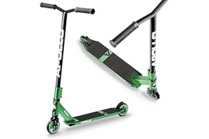 Apollo Stunt Scooter Star Pro - Semi Pro Stunt Scooter Robuste avec roulements à Billes ABEC 9, Fun Scooter, Kick Scooter, Trick Scooter, Freestyle Scooter