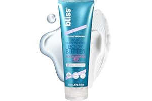 Bliss Body Butter Texture Takedown Skin Smoothing Lotion - Keratosis Pilaris KP - 6.7 Fl Oz - For Rough, Bumpy Skin - 10% AHA + Squalane + Shea Butter - Clean - Vegan & Cruelty-Free
