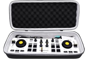 XANAD DJ Controller Carrying Case for Hercules DJControl Mix/Hercules DJControl Starlight/Numark DJ2GO2 Touch DJ Controller Portable Storage Bag (14.7×6.2×2.6 inch) Case Only!