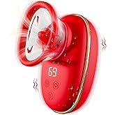SENSIVO Vibrator Vibration für Frauen Sex Sexspielzeug, 3 Saugstärken, 7 Leckenmodus und Vibrationsmodi Vibratoren Sex Spielz