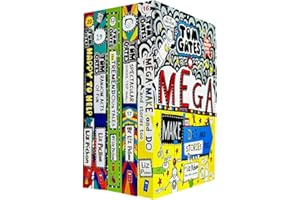 Tom Gates Series 16-20 Collection 5 Books Set By Liz Pichon (Mega Make and Do and Stories Too, Spectacular School Trip (Really.), Ten Tremendous Tales, Random Acts of Fun & Happy to Help eventually)