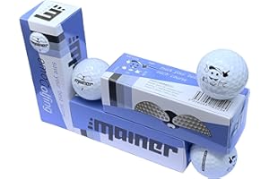 ‎EMAINER Emainer emoG Golfball, softe Golfbälle mit maximaler Reichweite, Dieser Ball kennt Dein Highscore, 3er-Pack, weiß