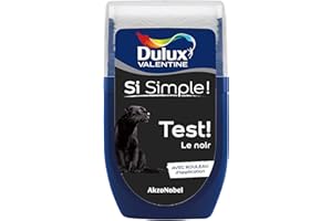 Dulux Valentine Peinture Si Simple - Testeur Couleur le Noir 30 ml