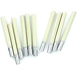 Modelcraft PBU1019/2/10 10 x 4 mm Glass Fibre Refills, Pack of 10, Silver