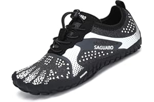 SAGUARO Enfants Chaussures Minimalistes Respirantes Garçons Filles Chaussures de Trail GR.24-36