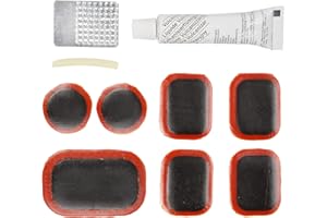 cyclingcolors kit de réparation crevaison Chambre à air vélo Poussette Pneu rustine VTT Ville Route Enfant Fixie