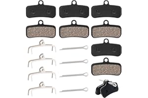 YPHZMTZ Lot de 4 paires de plaquettes de frein à disque compatibles avec Shimano Saint/Zee/XT Series & Tektro TRP/HD | pour freins à disque VTT (D03S/D02S)