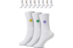 COOL SOCKS CLUB Lustige Socken mit Motiv (3 Paar), Geschenke für Frauen & Männer, Fun-Socken aus Baumwolle, Tennissocken für Damen & Herren